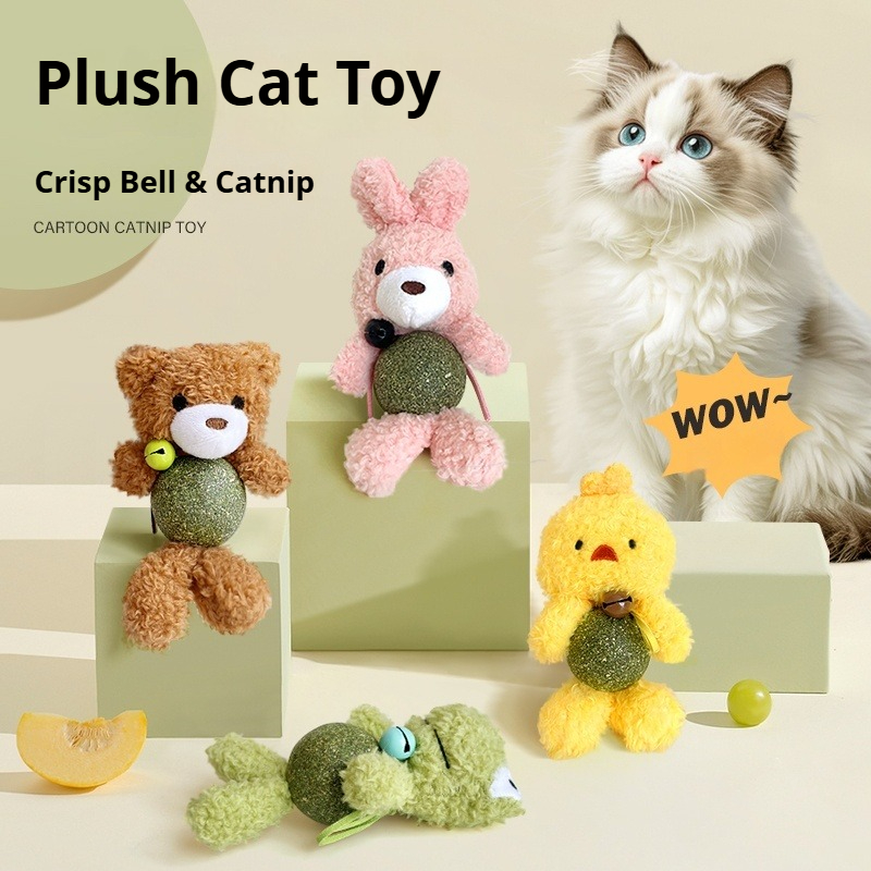 Catnip Toys - Catnip Ball Cat Toy Creative Plush