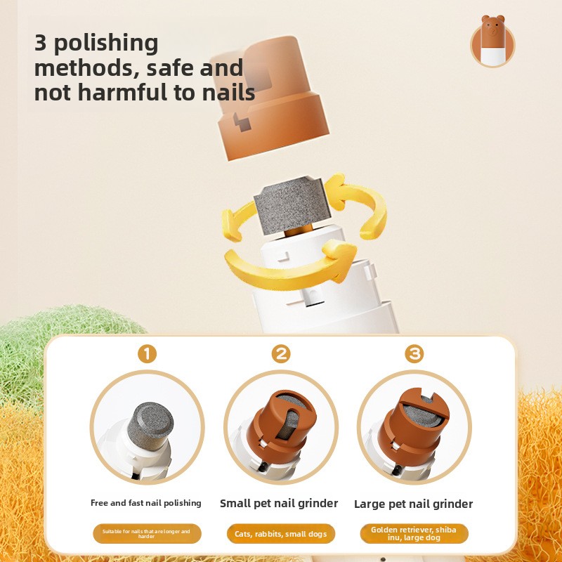 USB Electric Dog Nail Clippers - Pet Supplies Nail Trim recension och pris