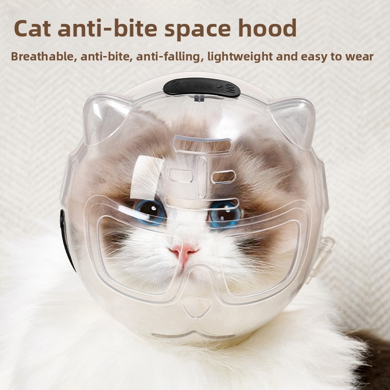 Cute Cat Space Cap Anti-Bite L - Pet Supplies Nail Trim recension och pris
