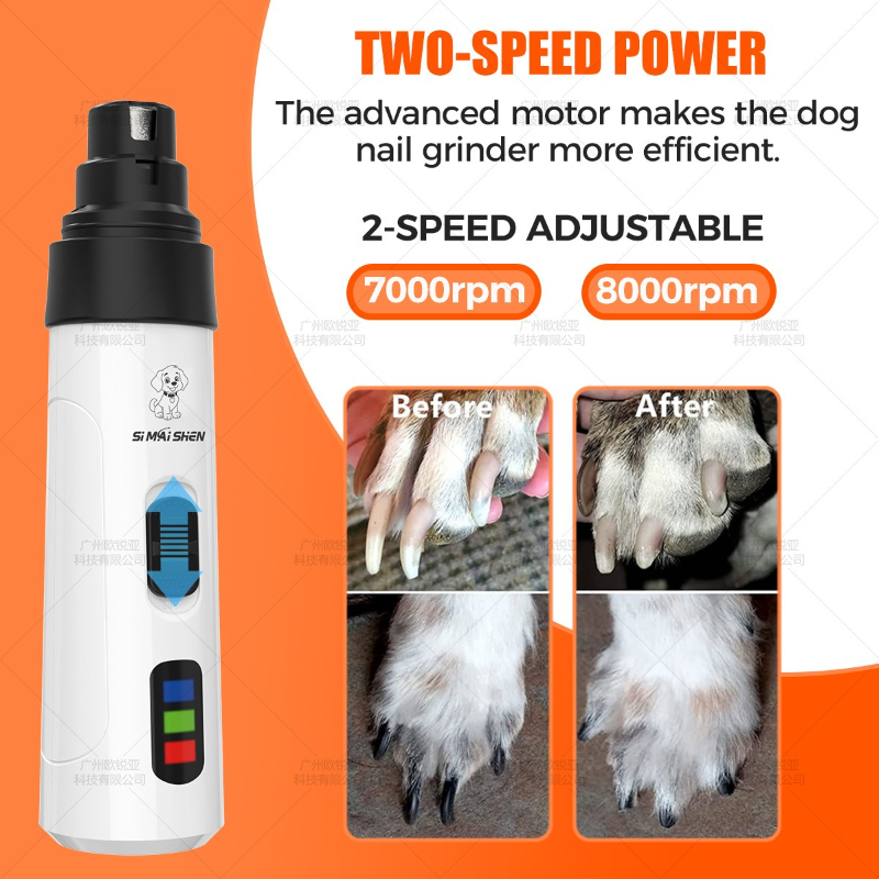 Electric Pet Nail Grinder 2 Sp - Pet Supplies Nail Trim recension och pris