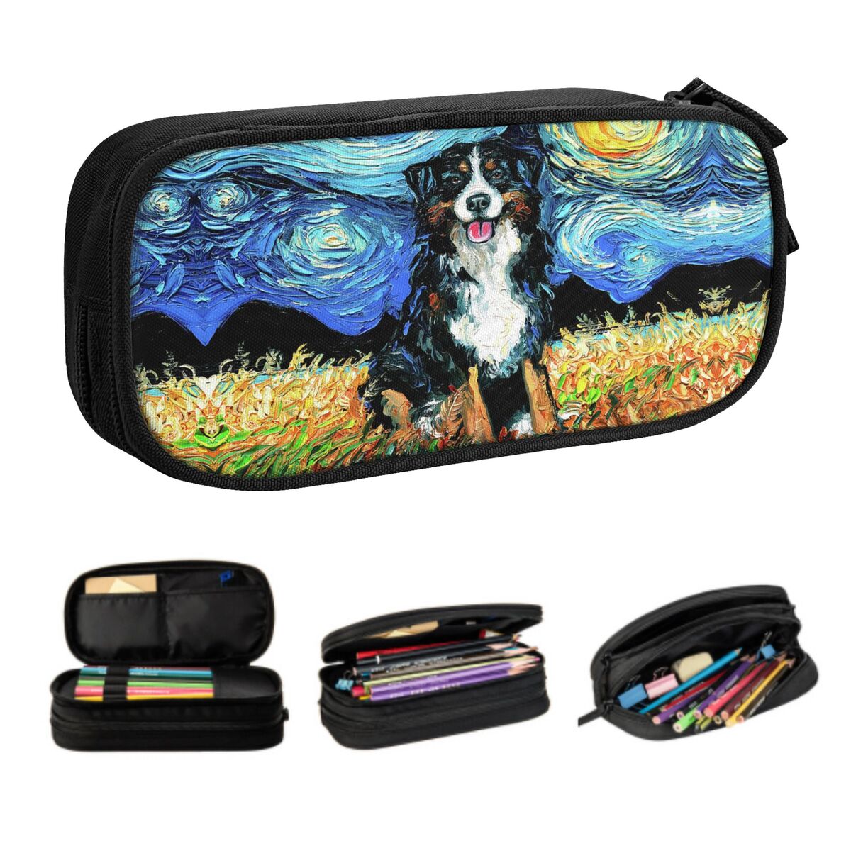 Custom Starry Night Bernese Mo - Pet X Supplies & Tack Howell recension och pris