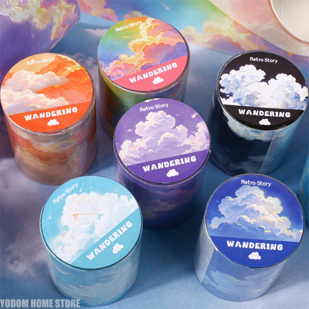 50mm X 2m PET Sky Clouds Tape  - Pet X Supplies & Tack Howell recension och pris