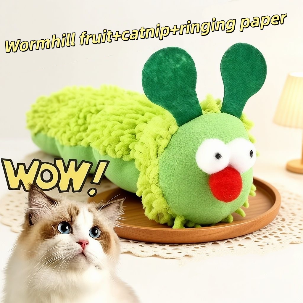 Cat Toys, Catnip Caterpillars, - Catnip Toys recension och pris