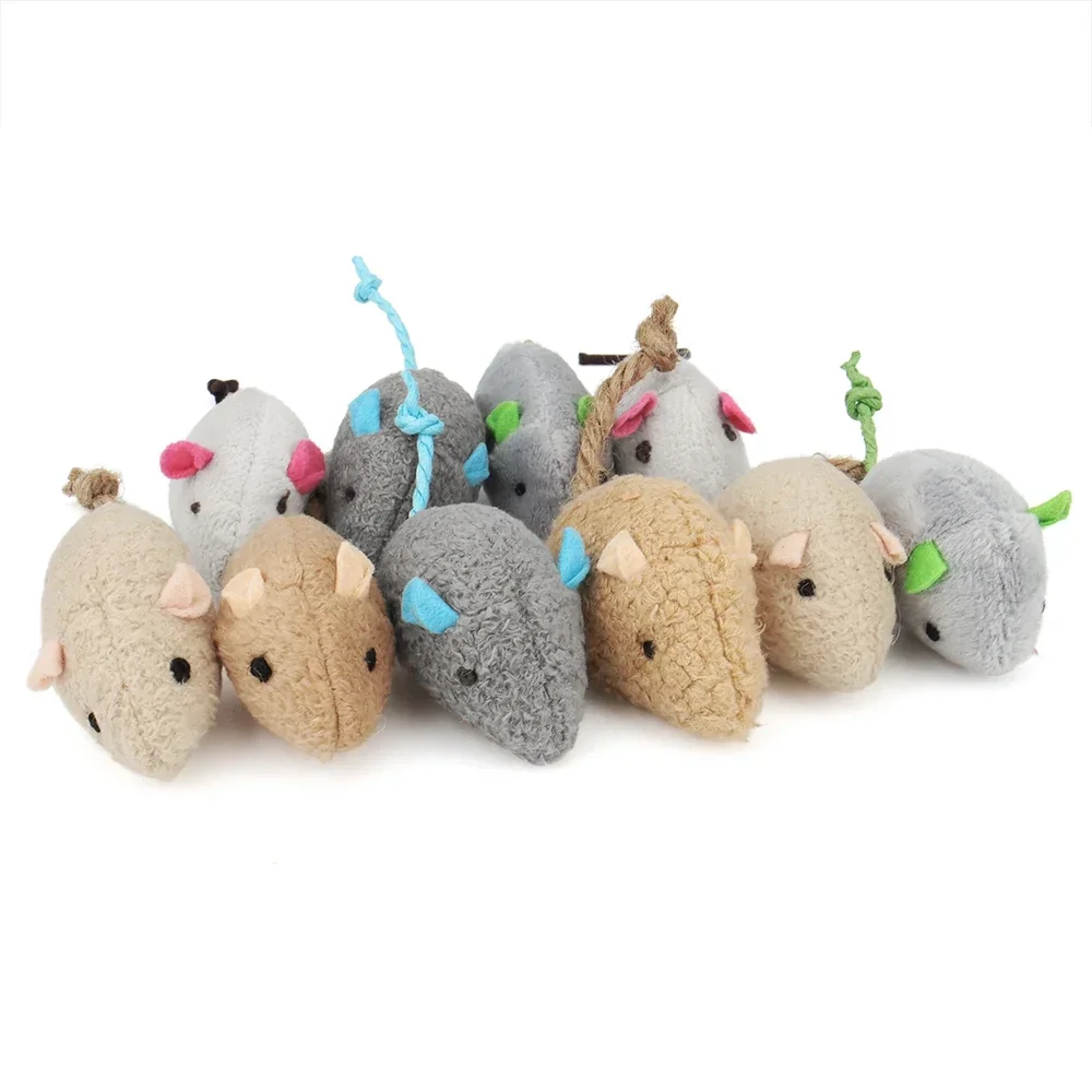 3/24Pcs Rattle Cat Mouse Toys  - Catnip Toys recension och pris