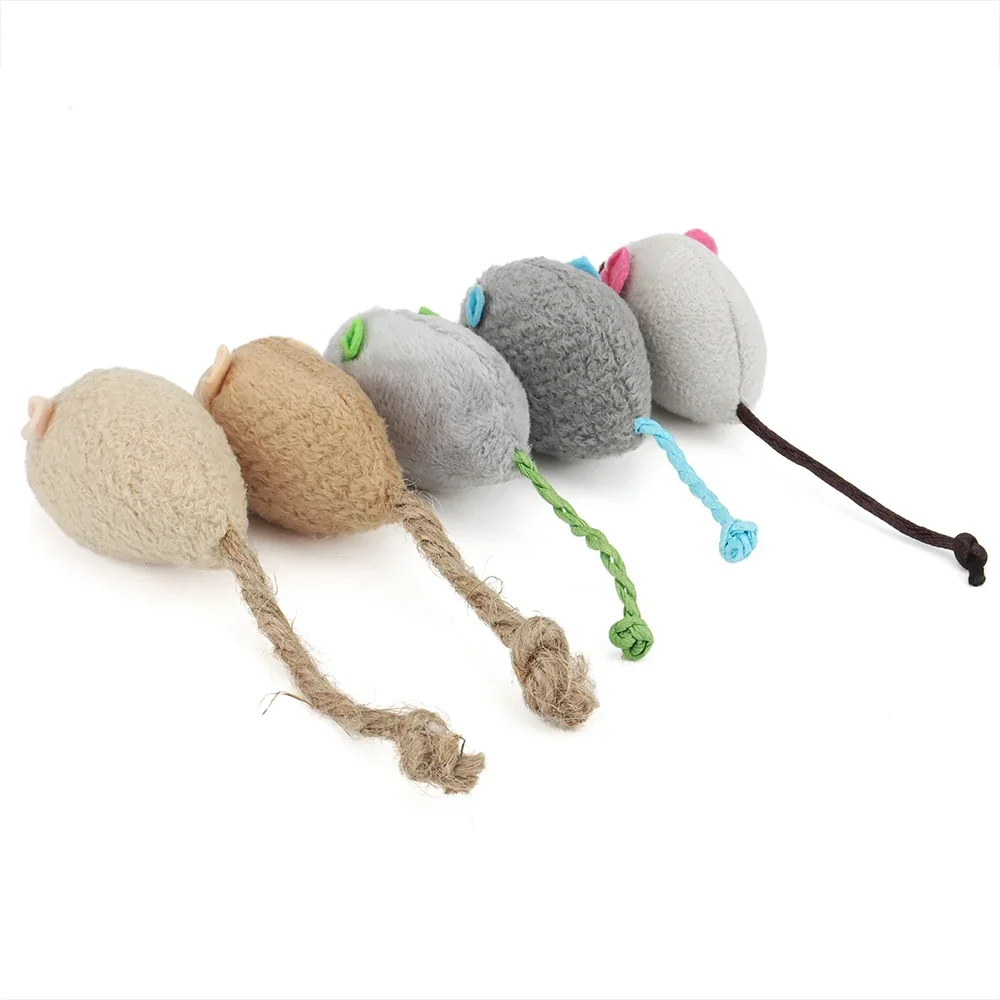 3/24Pcs Rattle Cat Mouse Toys  - Catnip Toys recension och pris