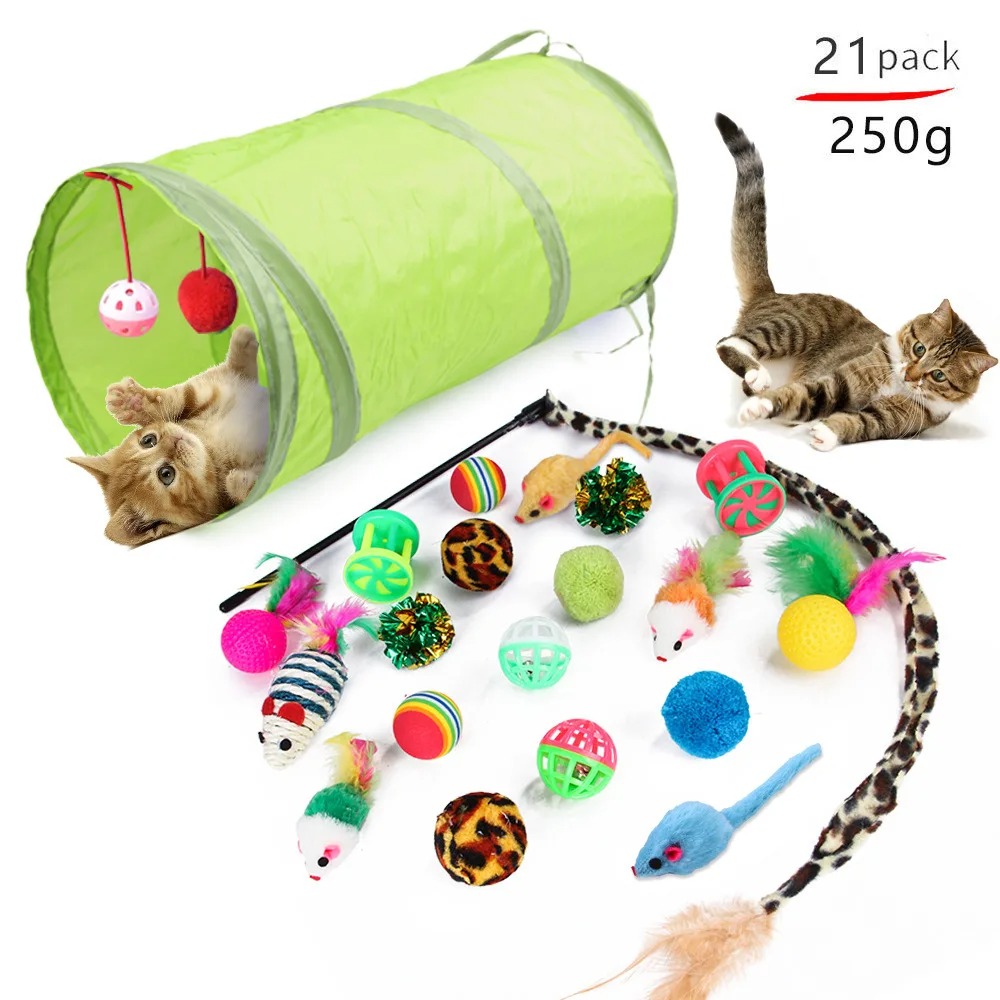 All-in-one Cat Toy Pack Intera - Catnip Toys recension och pris