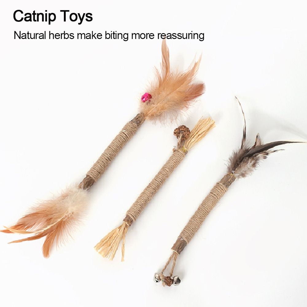 Silvervine Sticks Pet Cat Toys - Catnip Toys recension och pris